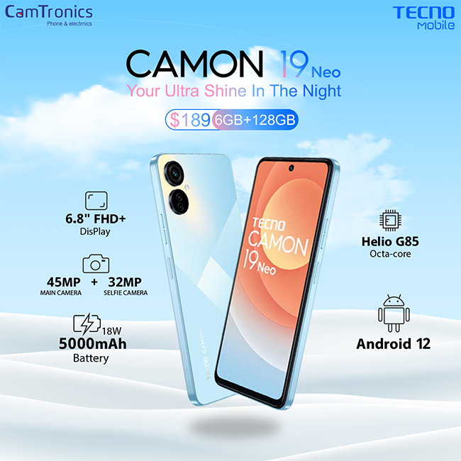 Tecno Camon 19 Neo